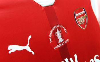 LONDON, ENGLAND - MAY 27: Arsenal shirt in the changing room before the Emirates FA Cup Final between Arsenal and Chelsea at Wembley Stadium on May 27, 2017 in London, England. (Photo by Stuart MacFarlane/Arsenal FC via Getty Images) *** Local Caption *** Arsenal;shirt