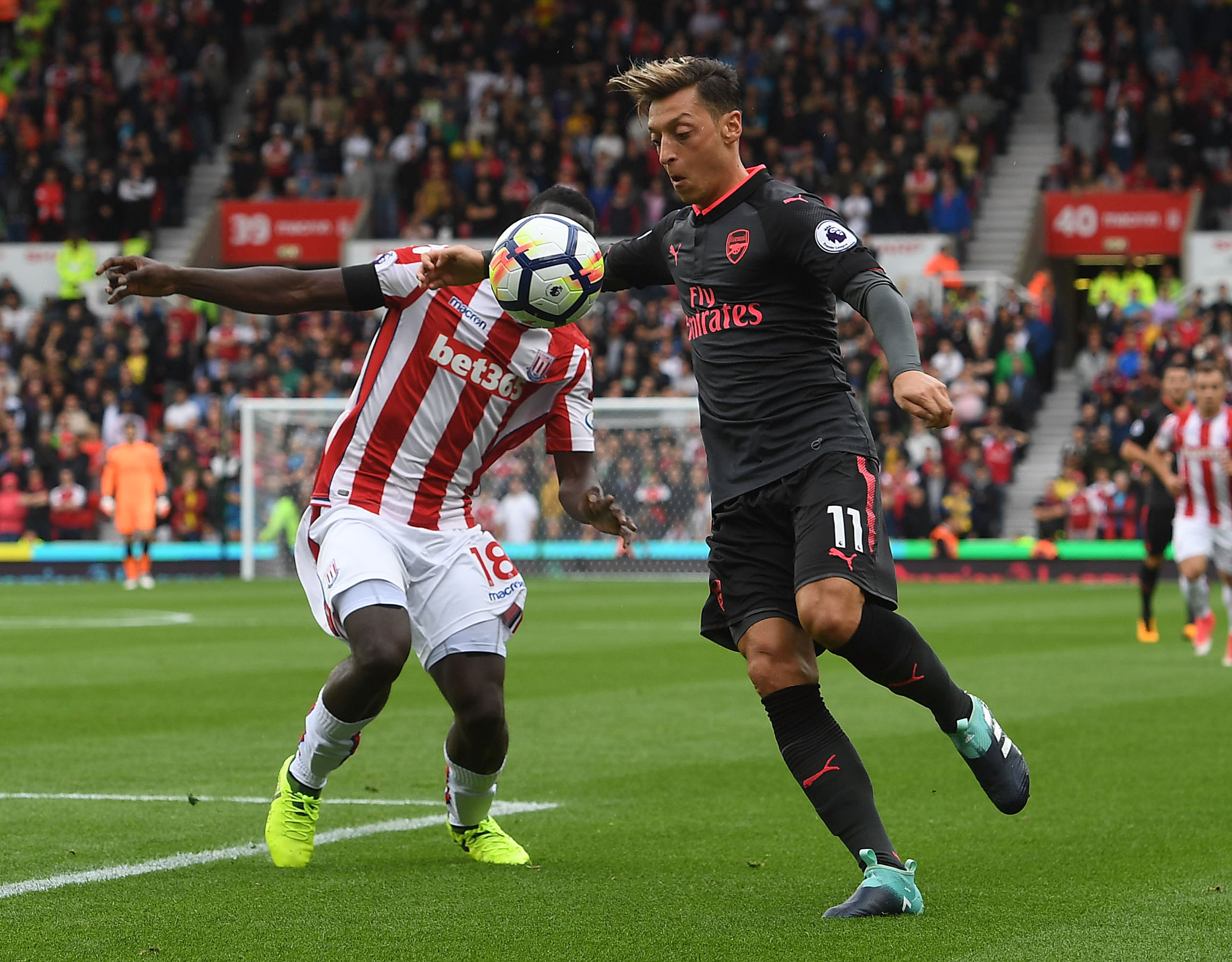 Écharpe De Football Arsenal Vs Stoke City – Supporters Gunners
