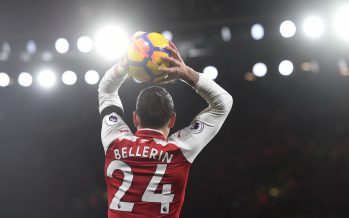 LONDON, ENGLAND - NOVEMBER 29: Hector Bellerin of Arsenal during the Premier League match between Arsenal and Huddersfield Town at Emirates Stadium on November 29, 2017 in London, England. (Photo by Stuart MacFarlane/Arsenal FC via Getty Images) *** Local Caption *** Hector Bellerin