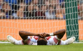 DUBLIN, IRELAND - AUGUST 01: Pierre-Emerick Aubameyang of Arsenal during the Pre-season friendly between Arsenal and Chelsea on August 1, 2018 in Dublin, Ireland. (Photo by Stuart MacFarlane/Arsenal FC via Getty Images) *** Local Caption *** Pierre-Emerick Aubameyang