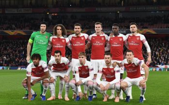 LONDON, ENGLAND - NOVEMBER 08: of Arsenal during the UEFA Europa League Group E match between Arsenal and Sporting CP at Emirates Stadium on August 11, 2018 in London, United Kingdom. (Photo by Stuart MacFarlane/Arsenal FC via Getty Images)