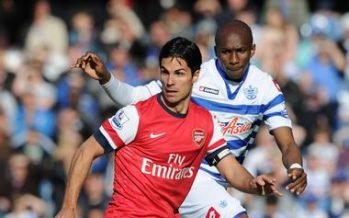 LONDON, ENGLAND - MAY 05: of Arsenal during the Barclays Premier League match between Queens Park Rangers and Arsenal at Loftus Road on May 05, 2013 in London, England. (Photo by Stuart MacFarlane/Arsenal FC via Getty Images)