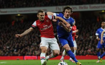 LONDON, ENGLAND - APRIL 16: of Arsenal during the Barclays Premier League match between Arsenal and Everton at Emirates Stadium on April 16, 2013 in London, England. (Photo by Stuart MacFarlane/Arsenal FC via Getty Images)